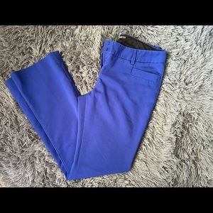 Cobalt blue dress pants